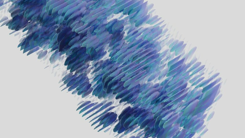 Illustration de l'utilisation de l'intelligence artificielle dans la création artistique.