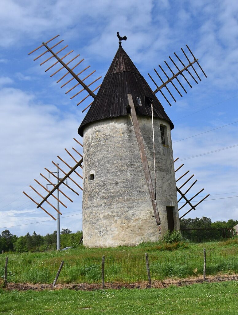 Moulin de Vensac (Gironde).